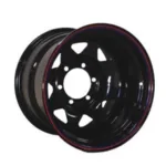 Off-Road Steel Wheel 15x10J 6x139.7 ET-50 CB110 - Nissan, Mitsubishi, Toyota, Opel, Ford
