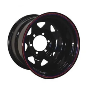 Roue en acier 15x10J 6×139.7 ET -50 Offroad pour Nissan, Mitsubishi, Toyota, Opel, Ford