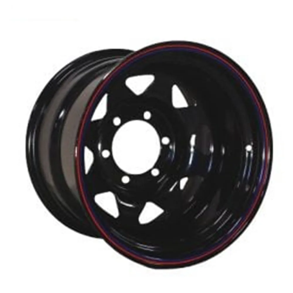 Roue en acier 16x10J 6x139.7 ET -50 Off-road pour Nissan, Mitsubishi, Toyota Off-Road Steel Wheel 16x10J 6x139.7 ET-50 CB110 - Nissan, Mitsubishi, Toyota - Image 1