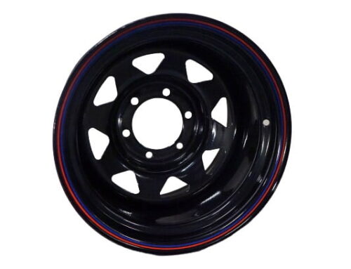 Janta otel 16x10j 6×139.7 et-50 off road pentru nissan, mitsubishi, toyota - imagine 3