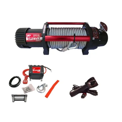 Grizzly Winch Electric 13.000 lbs 150.1 with Steel Cable