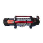 Grizzly Electric Winch 9,500 lbs 12V 150:1 - Steel Cable - Image 4