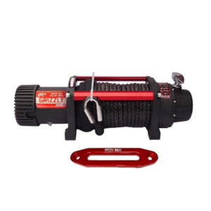 Grizzly Winch Electric 9.500 lbs 150.1 with Synthetic Rope 2