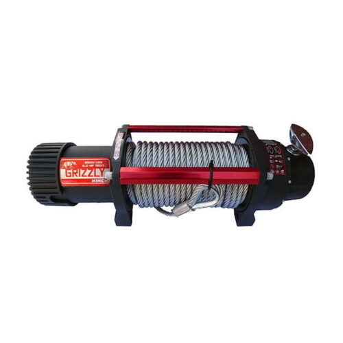 Troliu electric auto 9500lbs (4310kg) grizzly winch cu sufa de otel - imagine 2