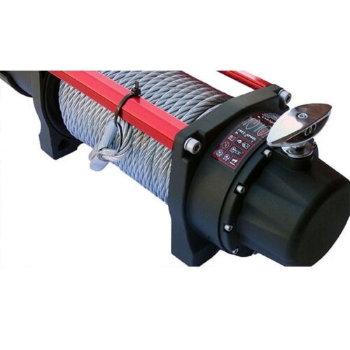 Troliu electric auto 9500lbs (4310kg) grizzly winch cu sufa de otel - imagine 5