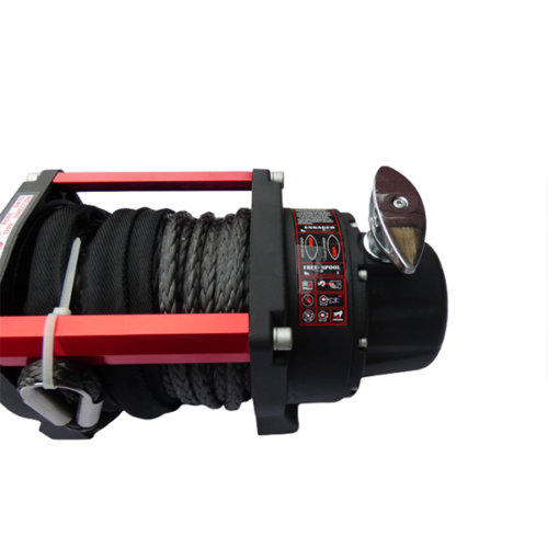 Troliu electric auto 8500lbs (3855kg) grizzly winch cu cablu sintetic - imagine 4