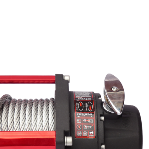 Troliu electric auto 8500lbs (3855kg) grizzly winch cu cablu otel - imagine 6