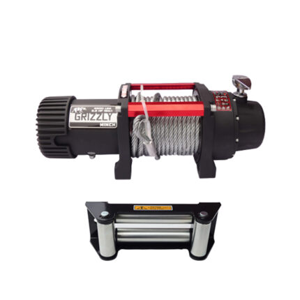 Grizzly Winch Electric 8.500 lbs 150.1 with Steel Cable 2
