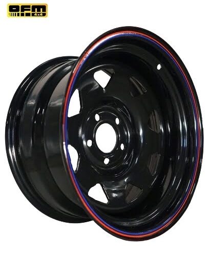 Janta otel 15x8 et-30 5x114.3 cb 71.6 off road pentru jeep