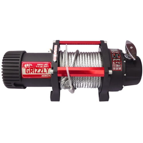 Troliu electric auto 8500lbs (3855kg) grizzly winch cu cablu otel - imagine 10