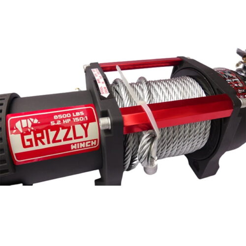 Troliu electric auto 8500lbs (3855kg) grizzly winch cu cablu otel - imagine 12