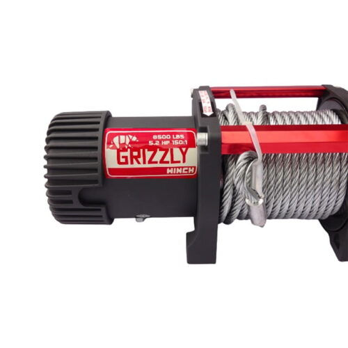 Troliu electric auto 8500lbs (3855kg) grizzly winch cu cablu otel - imagine 11