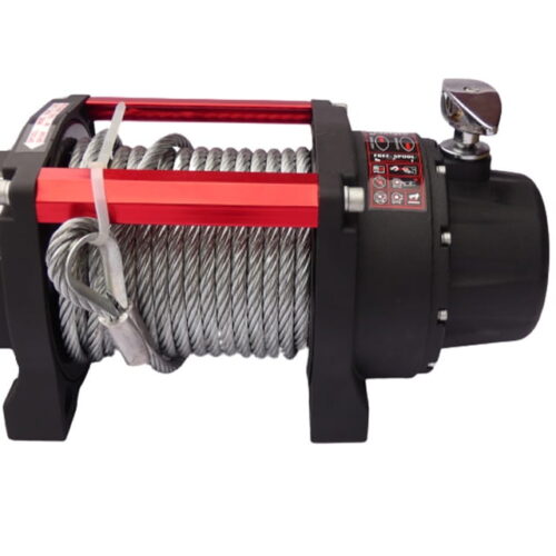 Troliu electric auto 8500lbs (3855kg) grizzly winch cu cablu otel - imagine 15