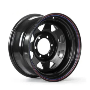 Steel Wheel 16×7 ET 0 6×114.3 CB 66.1 Off-Road for Navara D40 D23