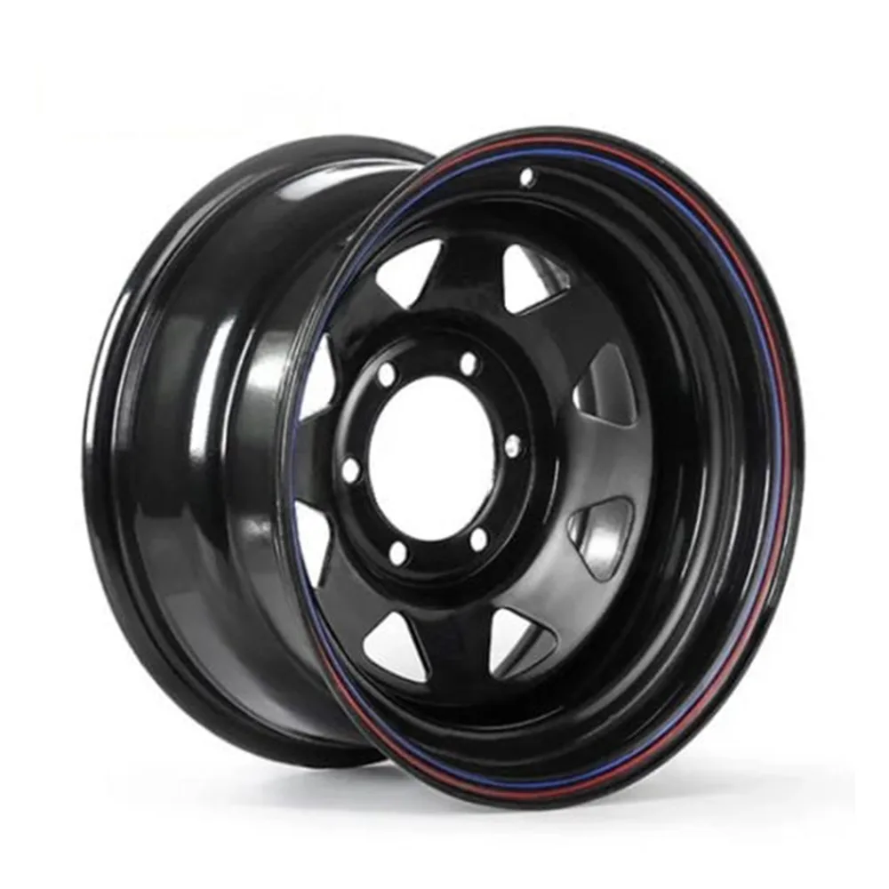 Steel Wheel 16x7 ET 0 6x114.3 CB 66.1 Off-Road for Navara D40 D23 Off-Road Steel Wheel 16x7J 6x114.3 ET0 CB66.1 - Navara D40 D23 - Image 1