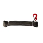OFM4X4 Synthetic Winch Rope 6mm x 28m with Hook - Gray, 3200 kg