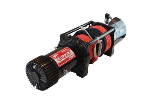 Troliu electric auto 12000lbs (5454kg) grizzly winch cu sufa sintetica si raport de 72.5:1 - imagine 3