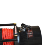 Grizzly Electric Winch 12,000 lbs 12V 72.5:1 - Synthetic Rope - Image 3