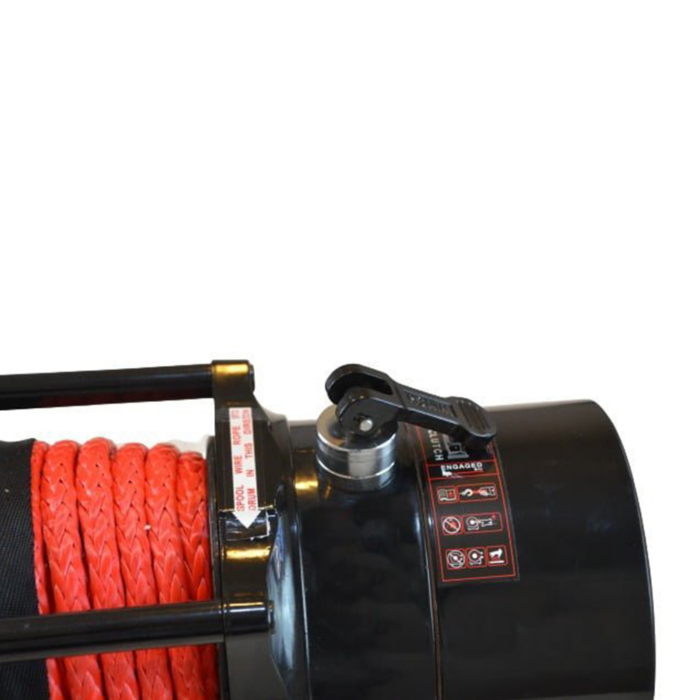 Grizzly Electric Winch 12,000 lbs 12V 72.5:1 - Synthetic Rope - Image 3