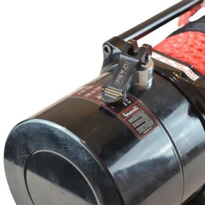 Grizzly Electric Winch 12,000 lbs 12V 72.5:1 - Synthetic Rope - Image 4