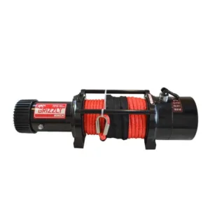 Grizzly Winch Electric 12.000 lbs 72.5.1 with Synthetic Rope