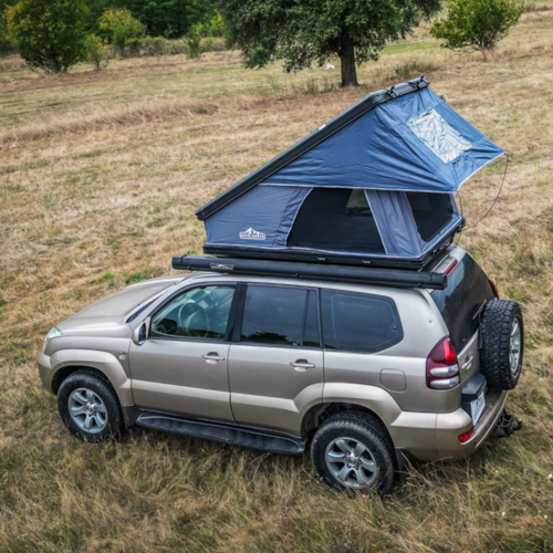 Cort plafon auto Overlander Armor Top cu sky roof 132x210cm - imagine 2