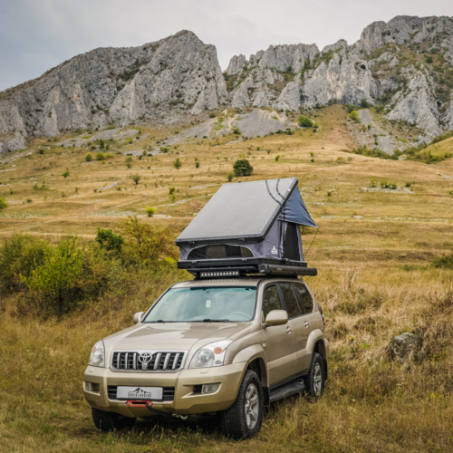 Cort plafon auto Overlander Armor Top cu sky roof 132x210cm - imagine 12