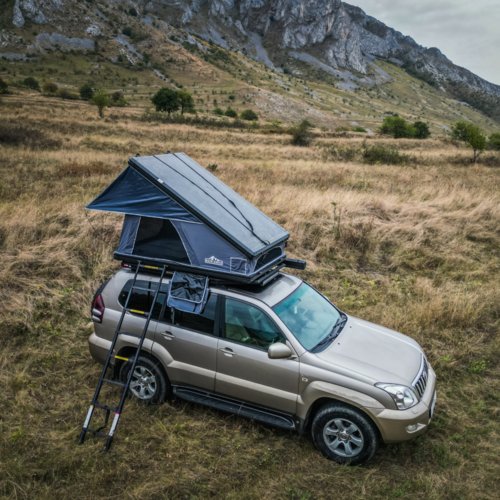 Cort plafon auto Overlander Armor Top cu sky roof 132x210cm - imagine 4