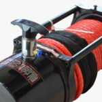 Grizzly Electric Winch 12,000 lbs 12V 72.5:1 - Synthetic Rope & Air Brake - Image 2