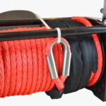 Grizzly Electric Winch 12,000 lbs 12V 72.5:1 - Synthetic Rope & Air Brake - Image 4