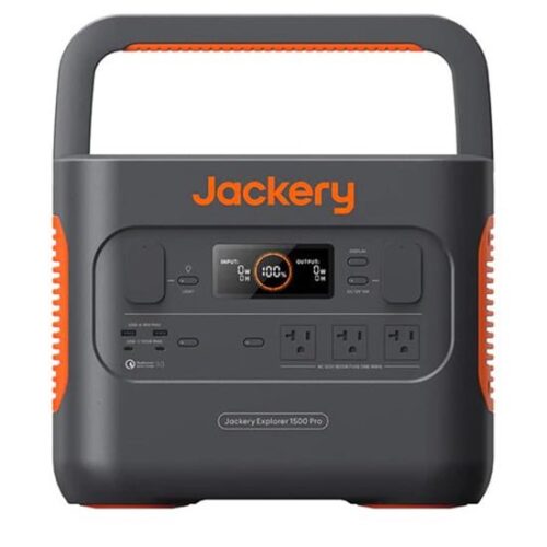 Jackery Explorer 1500PRO, Doar 17 KG, Foarte Silentios, Sistem BMS