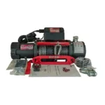 Grizzly Electric Winch 13,000 lbs 12V 180:1 - Synthetic Rope