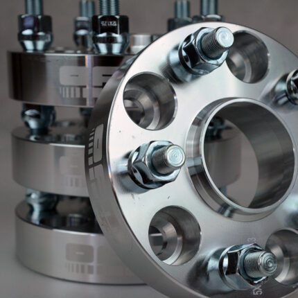OFM118 Wheel Spacer Flanges 30mm 5×114.3 M12x1.5mm CB 64.1 with Centering Ring for Freelander 1, Honda CR-V 2