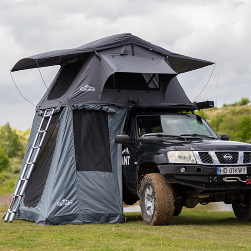 Anexa cort auto Overlander Adventure 3.0 140 cm cu sky roof - imagine 3