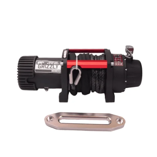 Troliu electric auto 8500lbs (3855kg) grizzly winch cu cablu sintetic