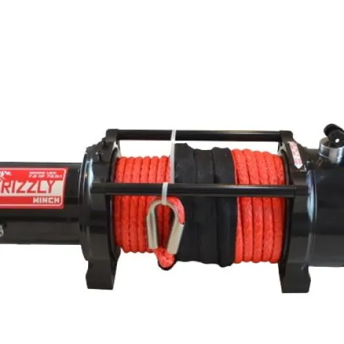 Troliu electric auto 12000lbs (5454kg) grizzly winch cu sufa sintetica si raport de 72.5:1