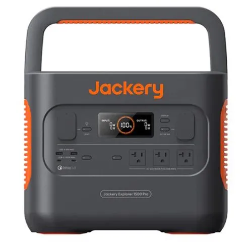 Jackery Explorer 1500PRO, Doar 17 KG, Foarte Silentios, Sistem BMS